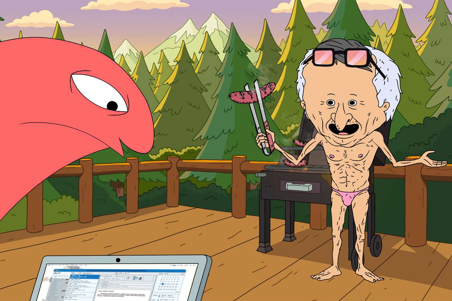 smiling friends cast