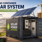 Shipping Container Solar System