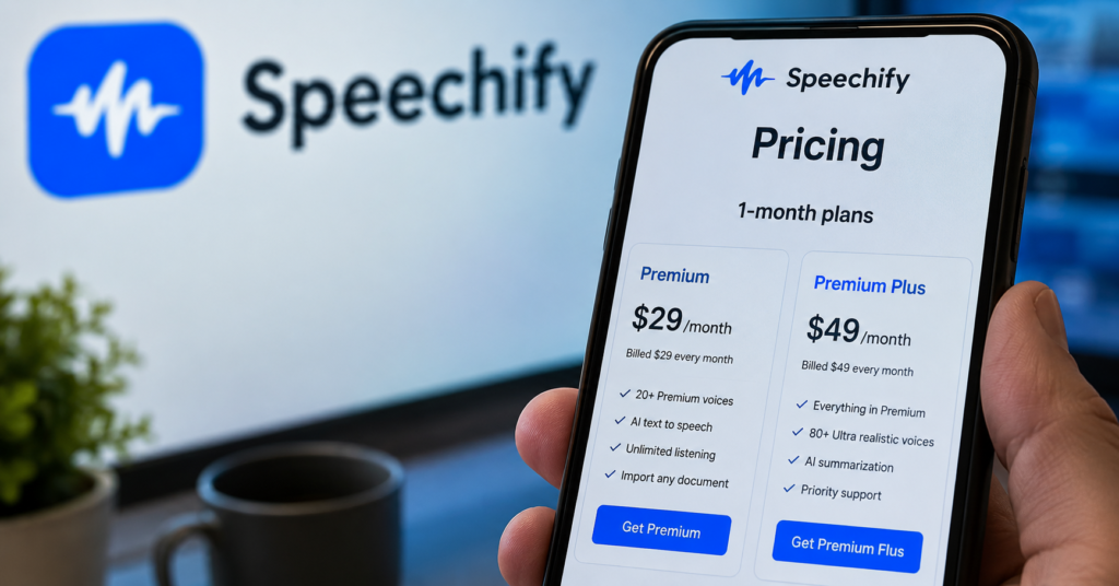 how much does speechify cost
