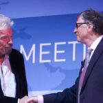 Richard Branson and Bill Gates